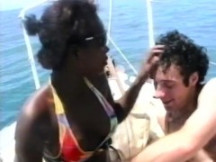 Leie, Strand, Schwarz, Schwarz, Interrassisch, Im freien