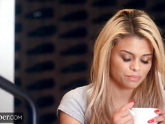 アナル, 茶髪の, チン, 女 人男 人, ハードコア, Hd, ティーン, 三人