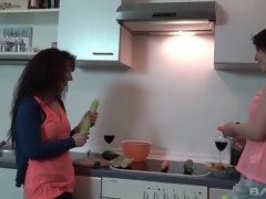 ドイツ人, グループ, ハードコア, レズビアン, 熟年, 赤毛, オッパイの, おもちゃ