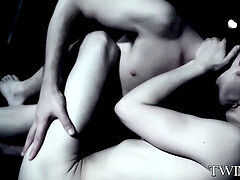 hot vamps with big penises Brice Carson and Krys Perez drilling