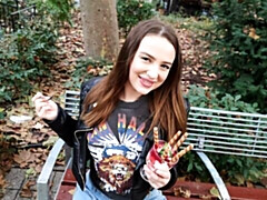 アナル, デカ尻, デカチン, フェラチオ, 茶髪の, バック