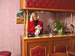 Blondine, Blasen, Französisch