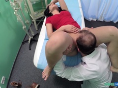 Culo, Negro, Mamada, Médico, Estilo perrito, Lamidas, Oficina, Uniforme