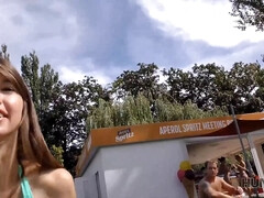 Sucer une bite, Cocu, Hd, Argent, De plein air, Réalité, Adolescente