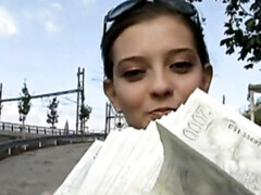 お尻, フェラチオ, 茶髪の, バック, アウトドア, ハメ撮り, スカート, ティーン