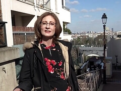 Cunnilingus, Chica, Morena, Gafas, Sexo duro, Verga enorme, Anal maduro, Tetas