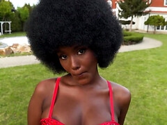 デカ尻, デカパイ, 黒人, フェラチオ, Hd, 異人種間, ハメ撮り, 魅力的