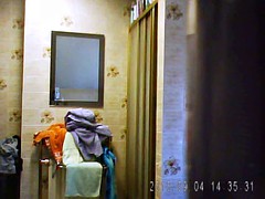 Enthousiasteling, Aziatisch, Douche, Bekijker