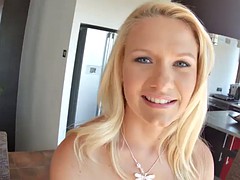 great anal sex with a big cock for a sexy blonde