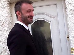 アナル, 緊縛, イギリス人, ぽちゃ, 服従, 熟年, 現実, ストッキング
