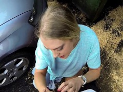 茶髪の, ハードコア, Hd, アウトドア, 公共, 現実