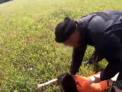 Beauté, Brunette brune, Tchèque, Seins naturels, Réalité, Rugueux, Maigrichonne, Uniforme