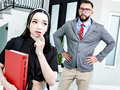 18 jaar, Grote kont, Grote lul, Pijpbeurt, Bruinharig, Hondjeshouding, Tiener, Tieten likken