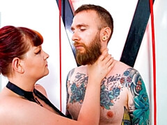 Good-looking hottie BBW Miss Sofie  fucked in the missionary pose