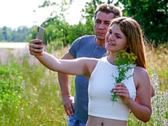 Culo, Rubia, Mamada, Besar, Lamidas, Tetas naturales, Al aire libre, Tetas