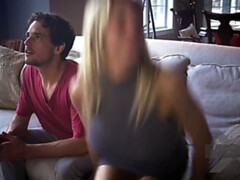 Grosse titten, Braunhaarige, Spermaladung, Handjob, Massage, Taboo, Flotter dreier, Titten