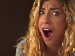 Rubia, Tetas naturales, Coño, Tetas