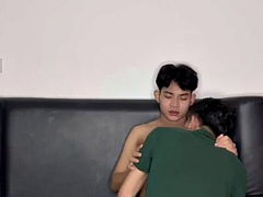 Asiatisch, Grosser schwanz, Spermaladung, Schwul, Thai