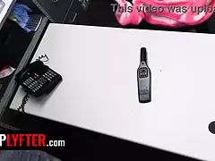 お尻, ディルド, 指いじり, 軟体, 自然山雀, オフィス, ストリップ, ティーン