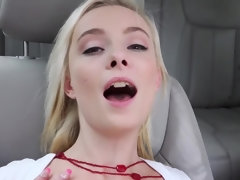 Amateur, Coche, Pov, Coño, Voyeur, Mojado