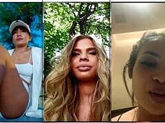 アジア人, 車, 露出狂, 公共, ロシア人