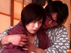 アジア人, デカパイ, フェラチオ, グループ, 日本人, 淫乱熟女, 自然山雀