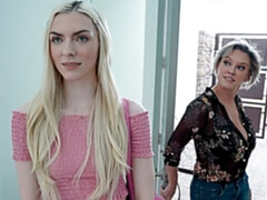 Stepfamily screwing with Dee Williams and Celestina Blooms