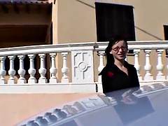 ビーチ, 茶髪の, ディルド, ドイツ人, おもちゃ