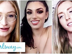 Rubia, Morena, Penetracion con dedos, Tetas naturales, Realidad, Trio, Tetas, Juguetes