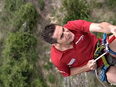 rock climbing sex with a very kinky couple