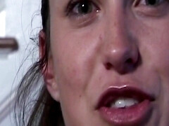 Lea Stevens, the college cutie, takes a hard pounding & cums like a champ in true college girls vol 1 - John Thrust's exclusive