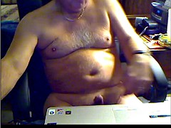 grandpa cum on cam and taste his cum