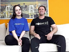 Grosser schwanz, Blasen, Braunhaarige, Hundestellung, Natürlichen titten, Dürr, Jungendliche (18+), Titten