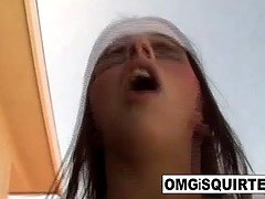フェラチオ, 茶髪の, イく瞬間, 女, 指いじり, ラフ, フェラする, オッパイの