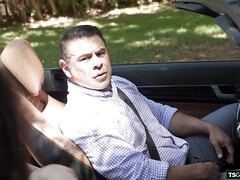 I picked up an asian trans n fucked her