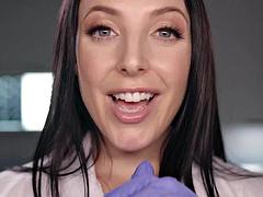 デカパイ, フェラチオ, 茶髪の, ラティーナ, なめる, マッサージ, シャワー, オッパイの