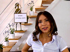 brit inexperienced nubile cocksucks oldman at home