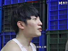 アジア人, 美人, デカパイ, フェラチオ, 中国人, イく瞬間, オッパイの