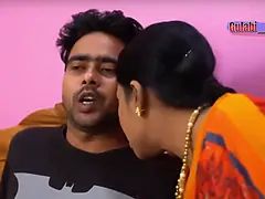 叔母, フェラチオ, 巨大, インド人, キス, 怪物, 乳首, 叫ぶ