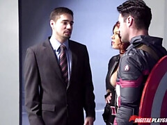 Grosser arsch, Grosser schwanz, Grosse titten, Aufs gesicht abspritzen, Hd, Tätowierung