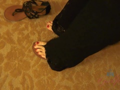 Badkamer, Blond, Sperma, Vriendin, Vrijster, Kut duiken, Lang, Tiener