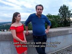 フェラチオ, チェコ, バック, Hd, なめる, お金, オマンコ, ティーン