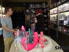 デカパイ, フェラチオ, エロ熟女, 手コキする, 熟年, オマンコ, ストッキング, おもちゃ