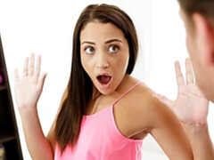 デカ尻, デカチン, フェラチオ, 茶髪の, バック, 毛深い, ティーン, オッパイの