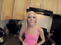 Blondine, Blasen, Spermaladung, Hd, Natürlichen titten, Jungendliche (18+), Titten