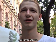 Bareback gay filled with good cock in a tight anal hole