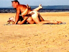 Plage, Blonde, Sucer une bite, Rondelette, Grosse, Hd, Chatte, Pute