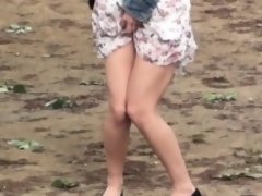 アジア人, フェティッシュ, Hd, 日本人, アウトドア, 公共, のぞき