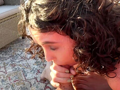 POV fuck from stepdad for sweet Satine Summers