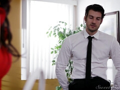 Kinky hooker breathtaking Office sex movie